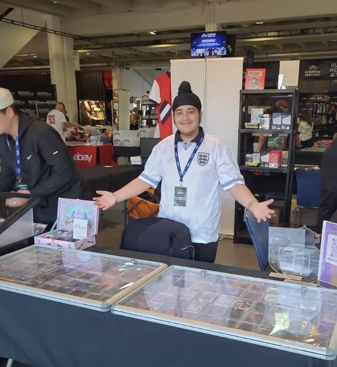 ARDE FOOTBALL CARDS AT THE LONDON CARDS SHOW MAY 2025