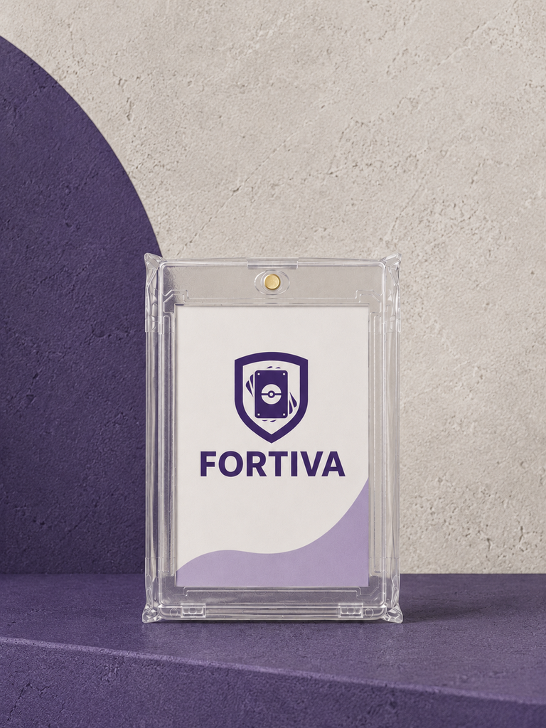 FORTIVA 55PT PREMIUM ONE TOUCH MAGNETIC CARD CASE/FRAME