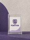 FORTIVA 55PT PREMIUM ONE TOUCH MAGNETIC CARD CASE/FRAME