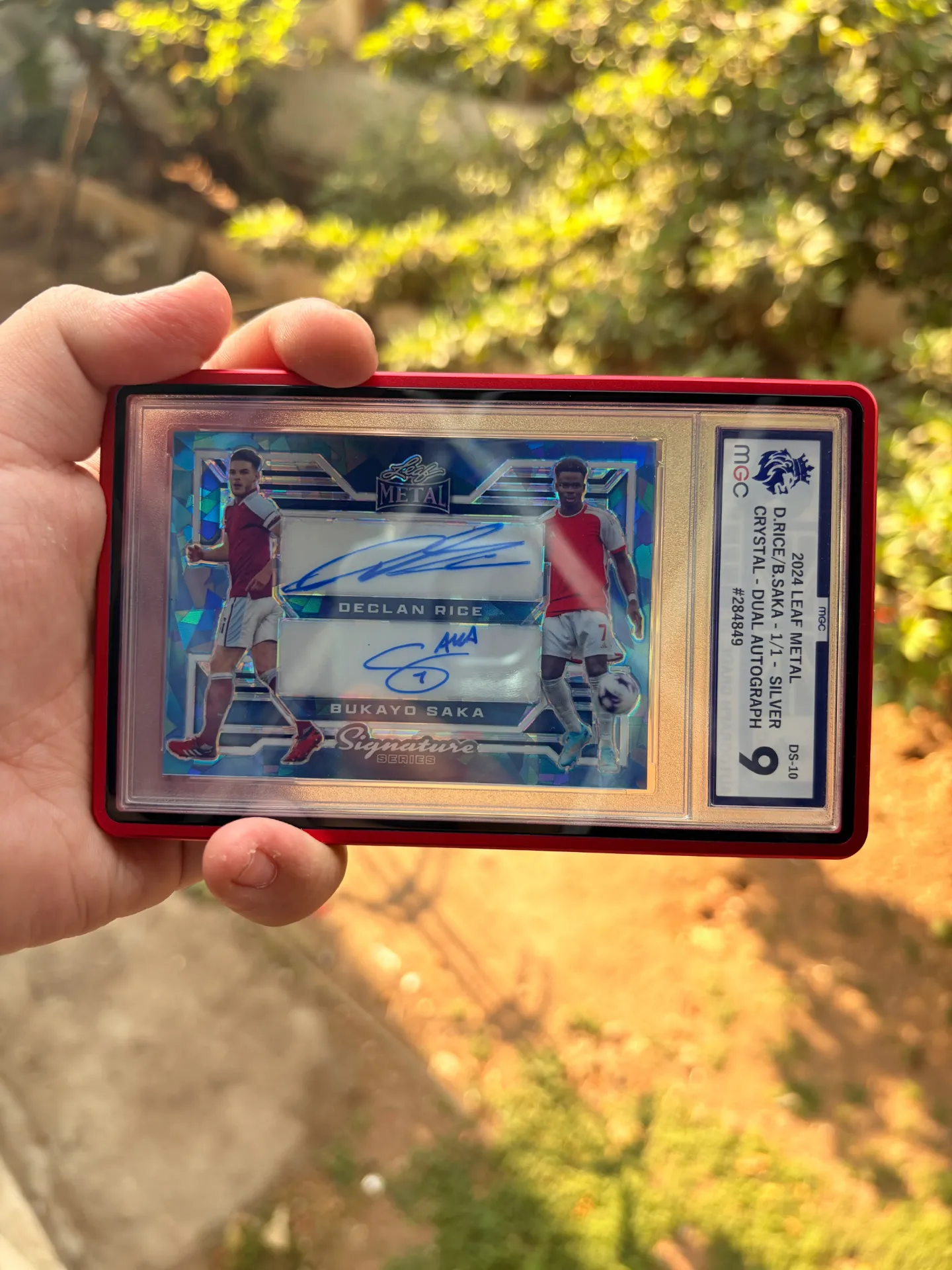 RED FORTIVA PREMIUM ALUMINIUM MAGNETIC SLAB PROTECTORS